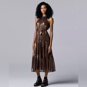 Simply Vera Vera Wang Bronze Dress